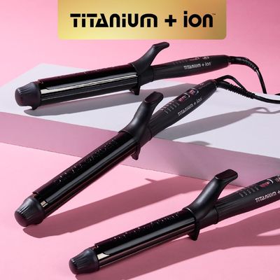Olivia Garden Titanium + Ion - Fer à Friser 1-1/2" (38 mm) Extra Long