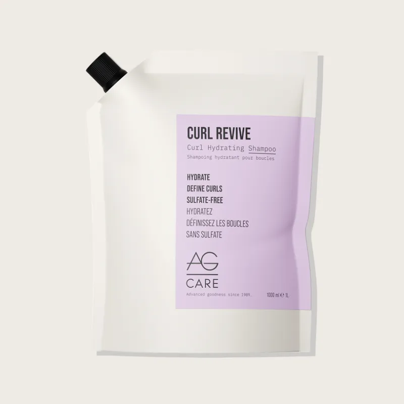 AG Care - CURL REVIVE Shampoing Hydratant pour Boucles (1L)