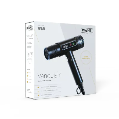 WAHL - Séchoir Vanquish DEL SmoothTone Léger Noir