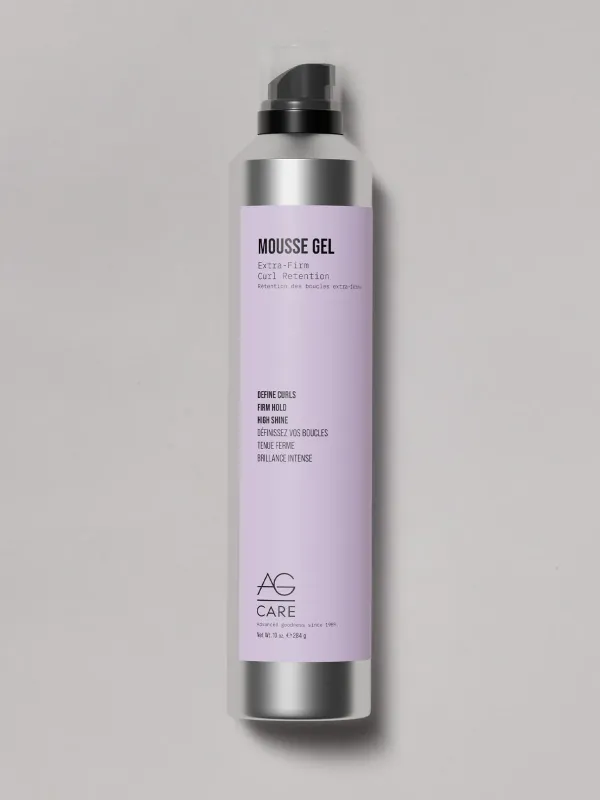 AG Care - MOUSSE GEL Gel Rétention des Boucles Extra-Ferme (296ml)
