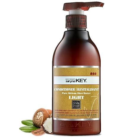 Saryna Key Léger - Revitalisant Réparateur Cheveux Fins au Karité (300ml)