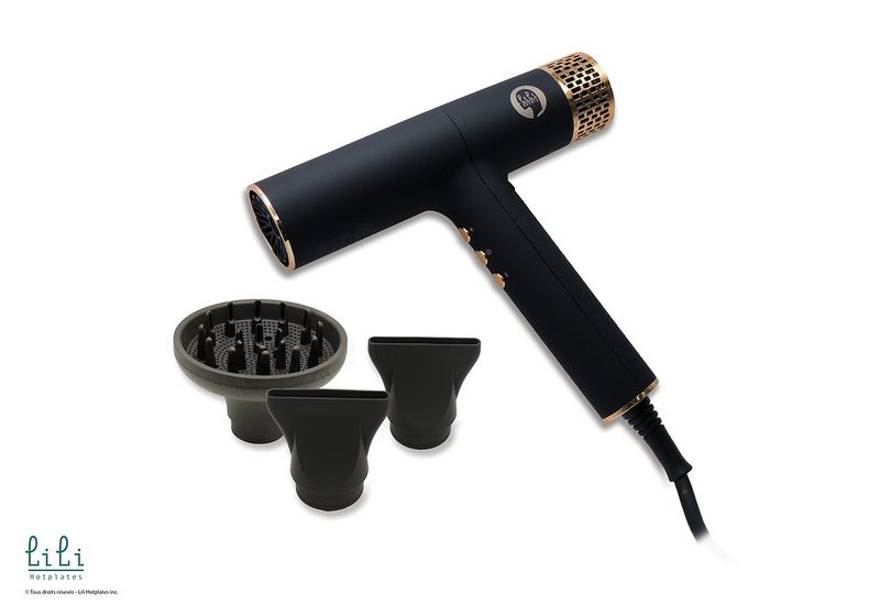 Macolo Lili Séchoir Hotdry BLDC noir 1600w