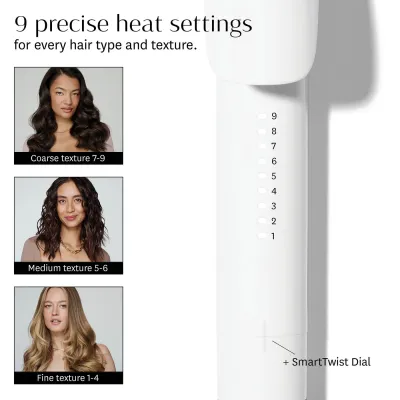 T3 Micro - Fer à friser SinglePass Curl 1" X (Blanc/White)