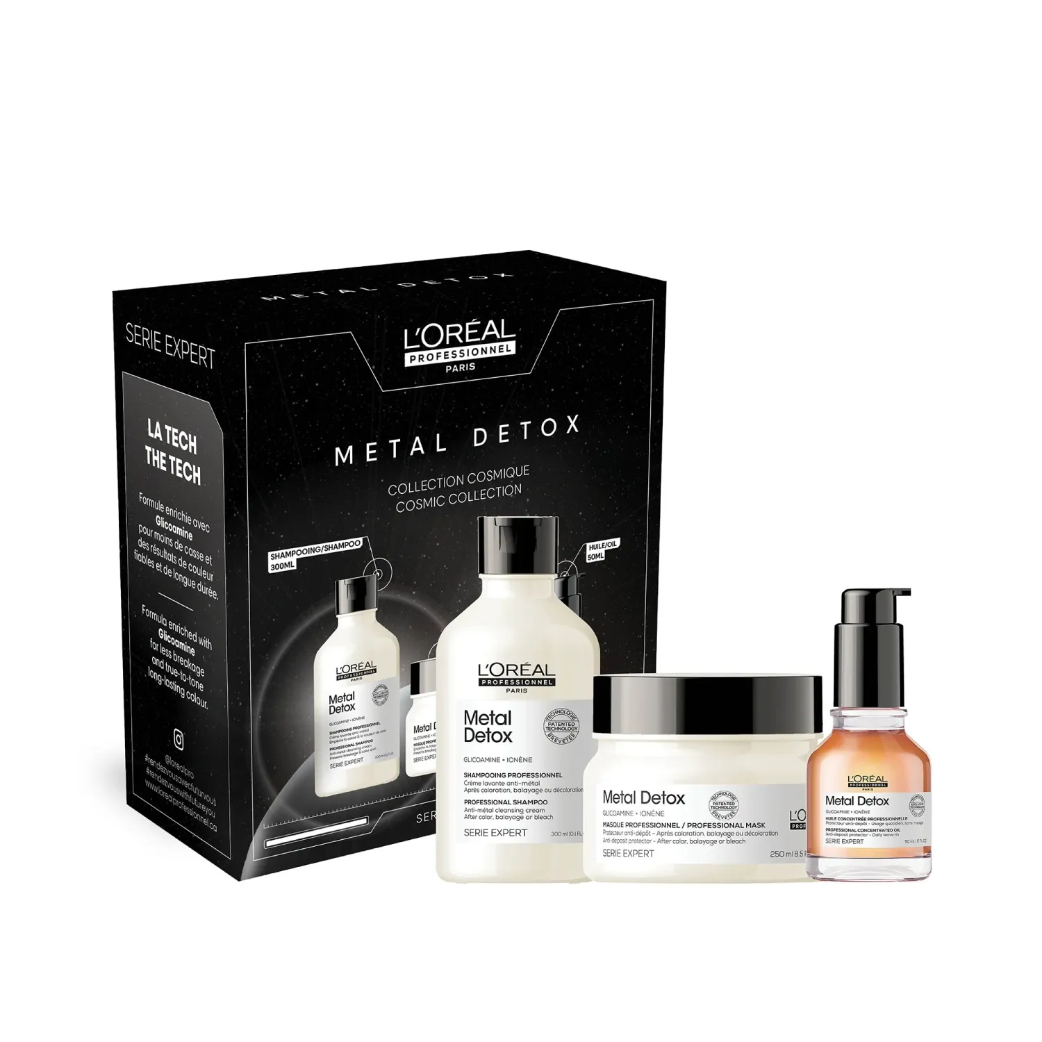 L'Oréal Pro - Coffret Cosmic Collection Metal Detox (Trio) 2025