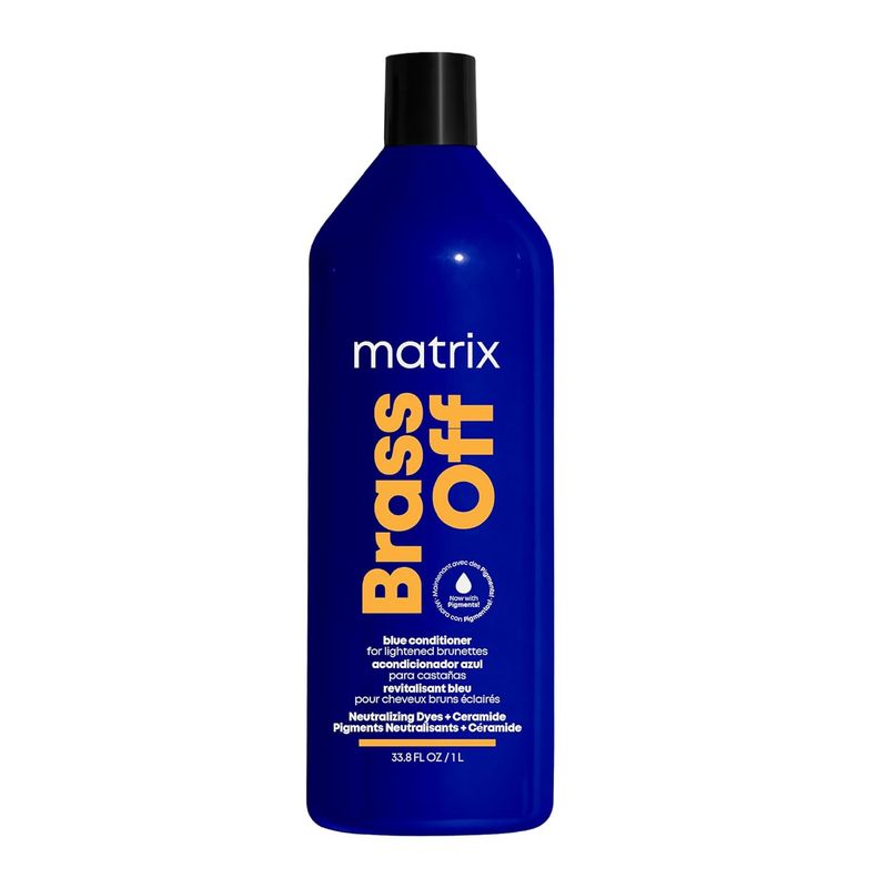 Matrix - Brass Off - Revitalisant Bleu-Violet Total Results Brunettes (1L)