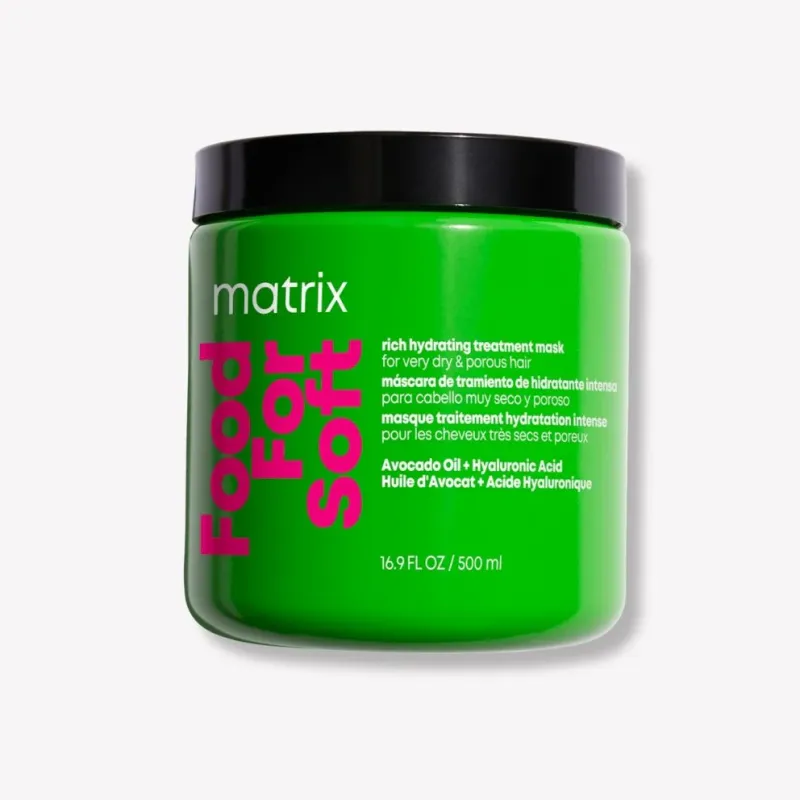 Matrix - Food for Soft - Masque Traitement Hydratant Cheveux Secs (500ml)