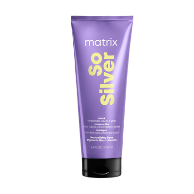 Matrix - So Silver -  Masque Pigments Neutralisant (Blondes, Platines et Gris) (200ml)
