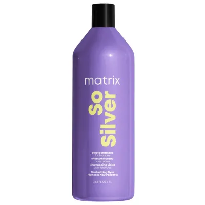Matrix - So Silver -  Shampoing Violet Pigments Neutralisants (1L)