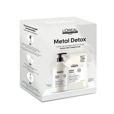 L'Oréal Pro - Série Expert - Recharge Metal Detox Shampoing 2x500ml