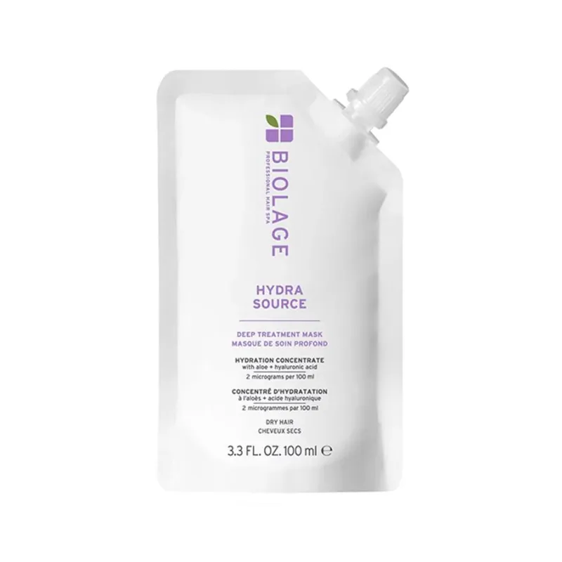 Biolage - Hydra Source - Soin Profond (Sachet) Cheveux Secs (100ml)