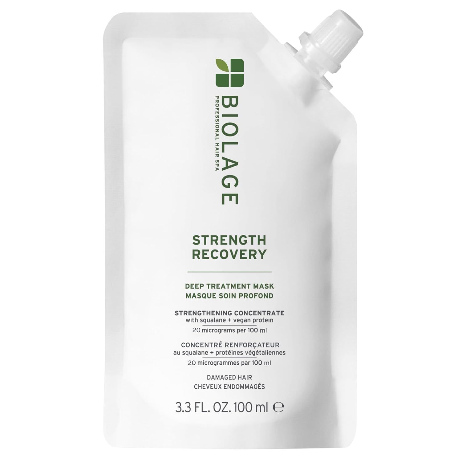 Biolage - Strength Recovery - Masque Traitement en Profondeur (Sachet) (100ml)