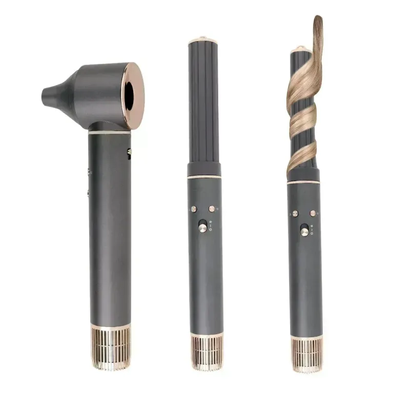 Aria Beauty - Airstyler Blowout Set 3en1 (Argent)
