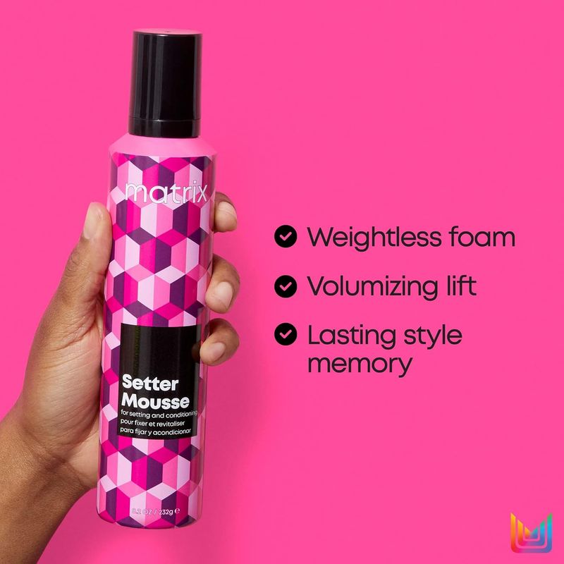 Matrix - Setter Mousse pour Fixer et Revitaliser (250ml)