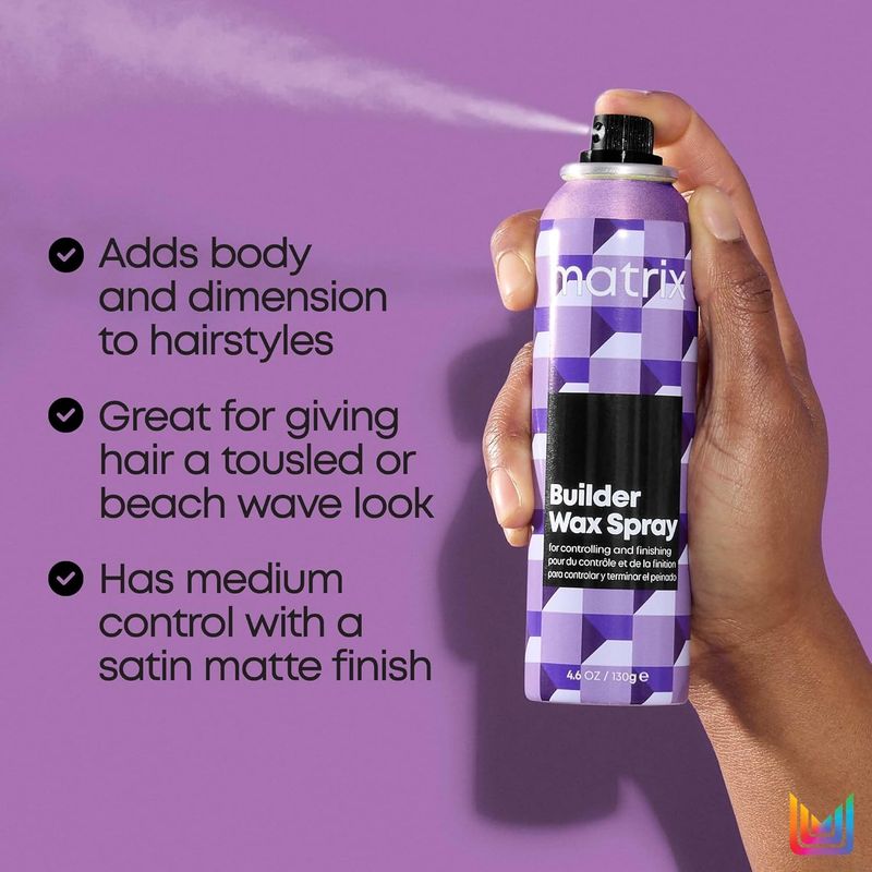 Matrix - Builder Wax Spray Pour Contrôle et finition (130g)