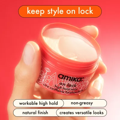 Amika - On Lock - Cire Coiffante Fixation Forte (50ml)