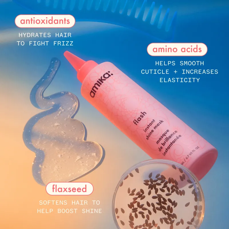 Amika - Flash Masque Brillance Instantanée (200ml)