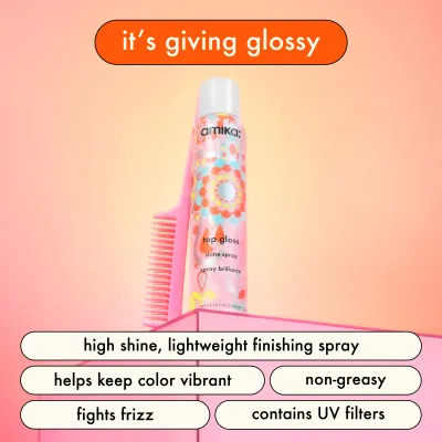 Amika - Top Gloss - Spray Brillance (200ml)