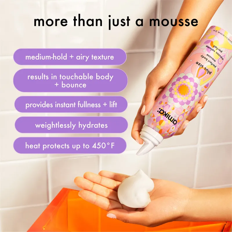 Amika - Plus Size - Perfect Body Mousse (251ml)