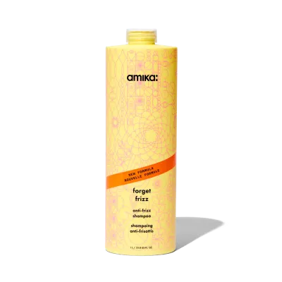 Amika - Forget Frizz - Shampoing Anti-Frisottis (1L)