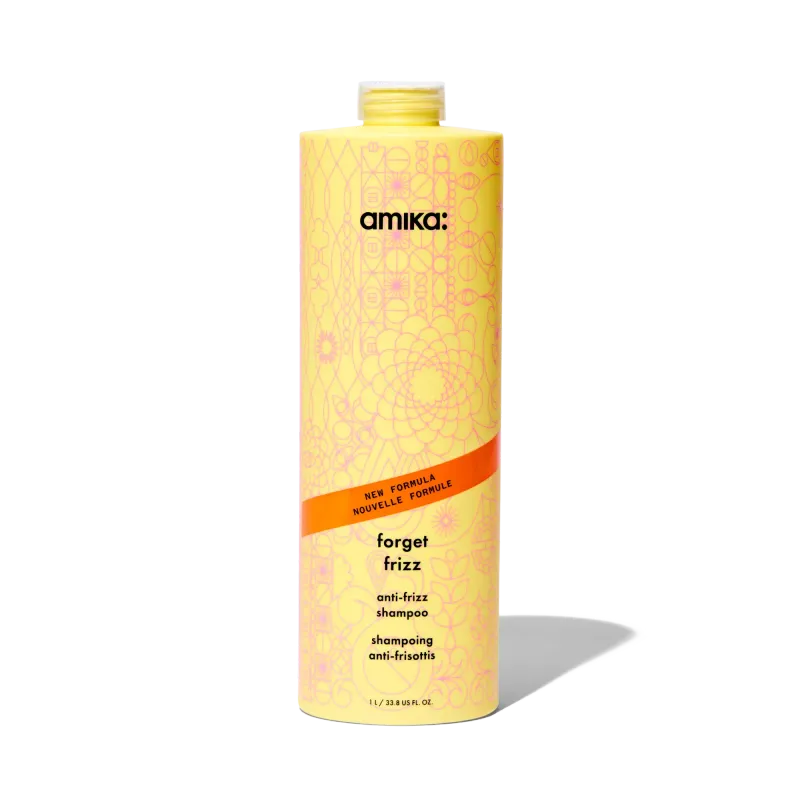 Amika - Forget Frizz - Shampoing Anti-Frisottis (1L)