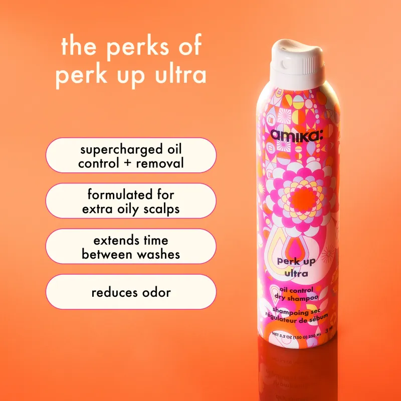 Amika - Perk Up Ultra - Shampoing Sec Régulateur de Sébum (250ml)
