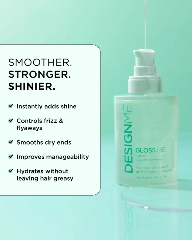 DesignMe Gloss.Me - Huile pour les Cheveux (80ml)