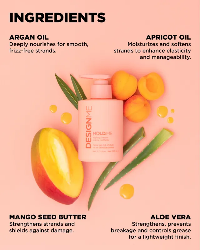 DesignMe Hold.Me - Crème Coiffante (230 ml)