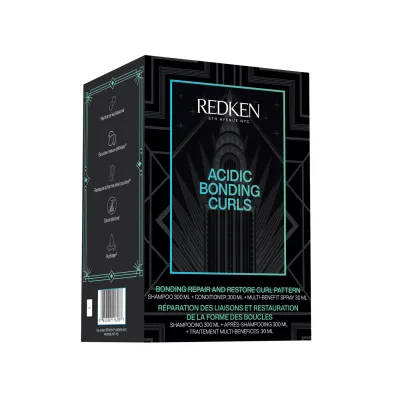 Redken - Coffret Trio des Fêtes - Acidic Bonding Curls (300+300+30 ml)   