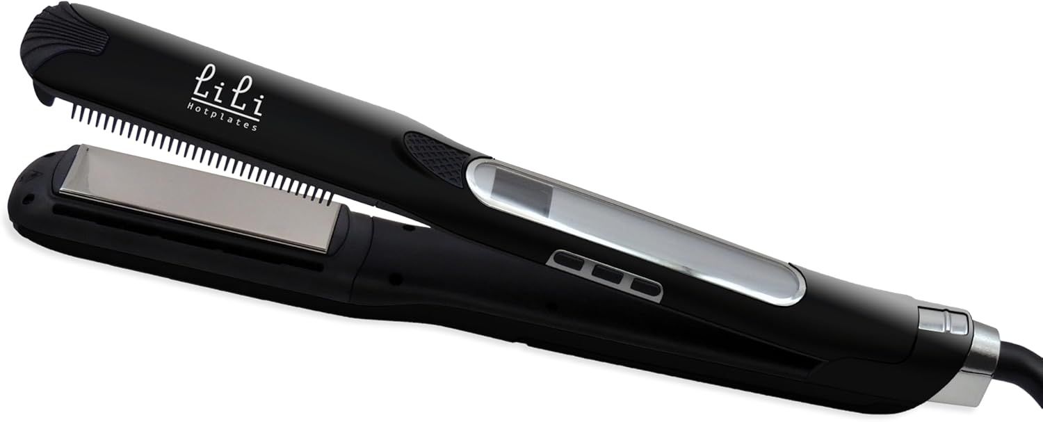 LILI HotSteam fer plat à vapeur PRO 1" (Noir)