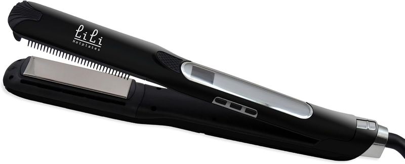 LILI HotSteam fer plat à vapeur PRO 1" (Noir)