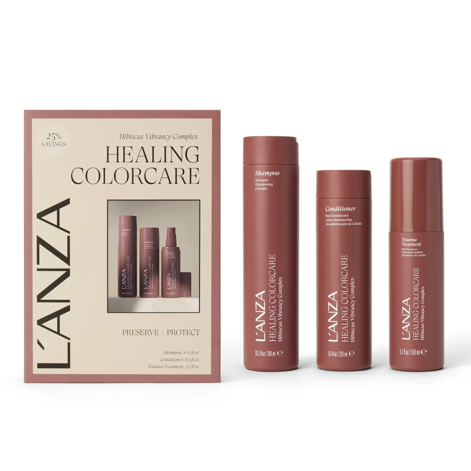 L'Anza  Coffret de Noël - Healing Color Care