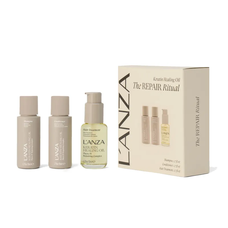 L'Anza  Coffret de Noël - Keratin Healing Oil Mini