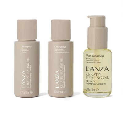 L'Anza  Coffret de Noël - Keratin Healing Oil Mini