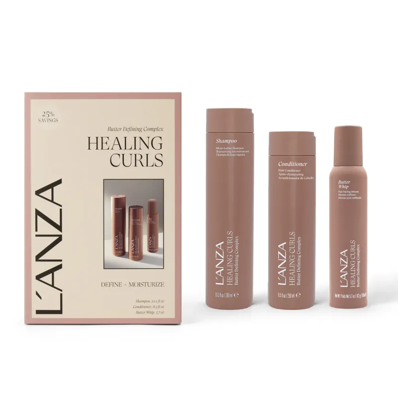L'Anza  Coffret de Noël - Healing Curls
