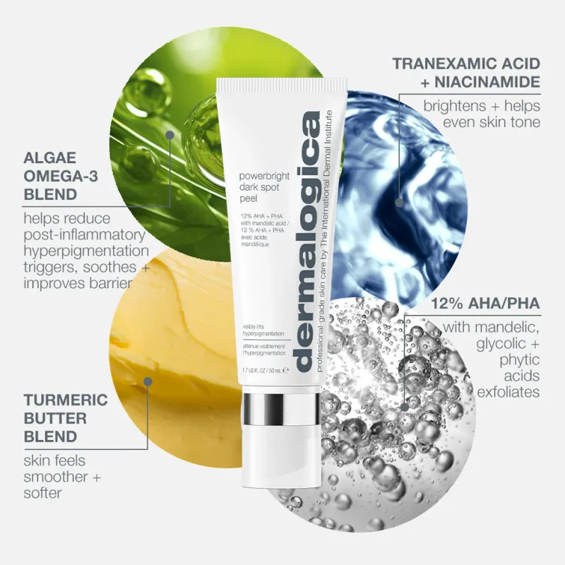 Dermalogica - Powerbright Dark Spot Peel - Masque Peeling Anti-Tâches et Éclat (50ml)