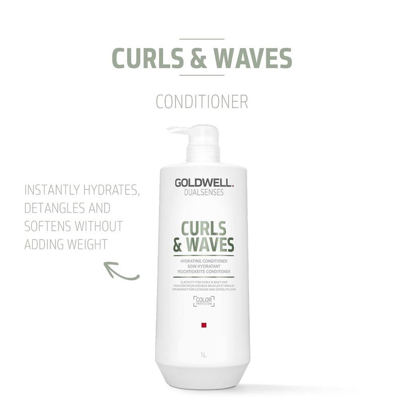 GoldWell Dualsenses Curls &amp; Waves Revitalisant Hydratant 1L