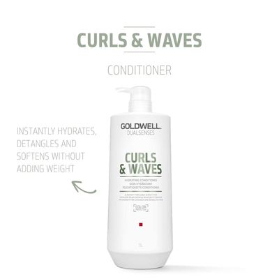 GoldWell Dualsenses Curls &amp; Waves Revitalisant Hydratant 1L