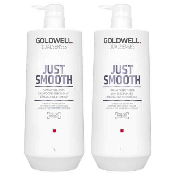 GoldWell Dualsenses  Just Smooth  DUO Shampoing+Revitalisant  2x1L