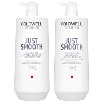 GoldWell Dualsenses  Just Smooth  DUO Shampoing+Revitalisant  2x1L