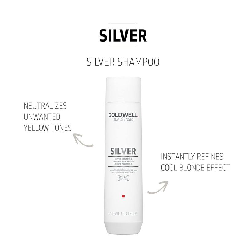 GoldWell Dualsenses Silver Shampoing Argent 300ml