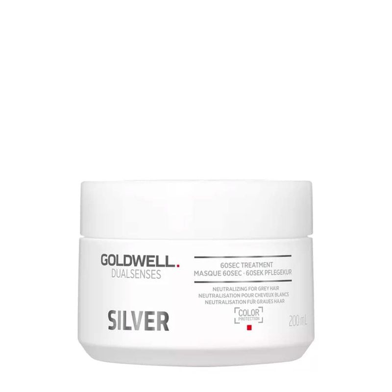 GoldWell Dualsenses Silver Masque 60 sec Neutralisation des cheveux Blancs 200ml