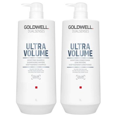 GoldWell Dualsenses Ultra Volume  DUO Shampoing+Revitalisant  2x1L
