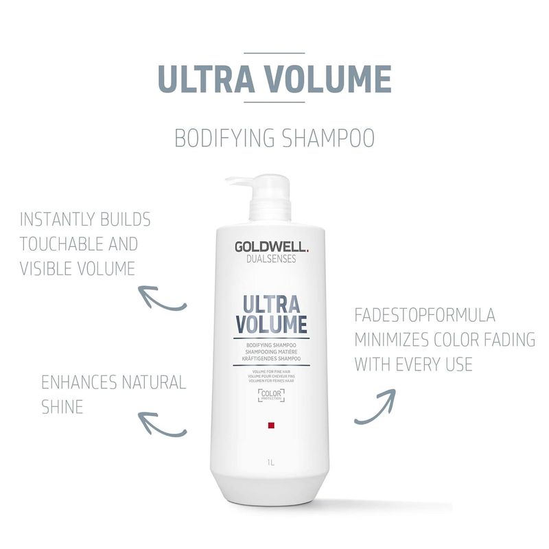 GoldWell Dualsenses Ultra Volume Shampoing Matière Bodifying 1L