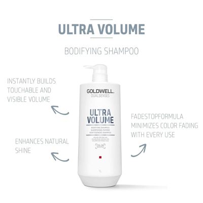 GoldWell Dualsenses Ultra Volume Shampoing Matière Bodifying 1L