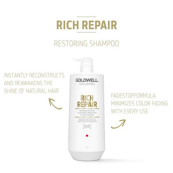 GoldWell Dualsenses Rich Repair Shampoing Réparateur 1L