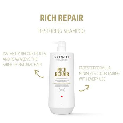 GoldWell Dualsenses Rich Repair Shampoing Réparateur 1L