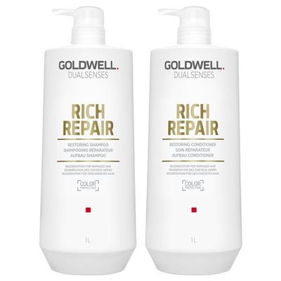 GoldWell Dualsenses  Rich Repair DUO Shampoing+Revitalisant  2x1L
