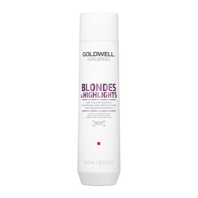 GoldWell Dualsenses Blonde&amp;Highlights Shampoing Anti-Reflet Jaune 300ml