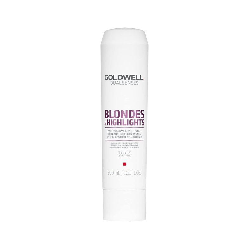 GoldWell Dualsenses Blonde&amp;Highlights Revitalisant Anti-Reflet Jaune 300ml