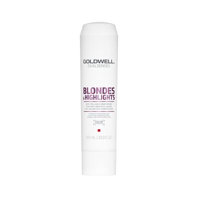 GoldWell Dualsenses Blonde&amp;Highlights Revitalisant Anti-Reflet Jaune 300ml